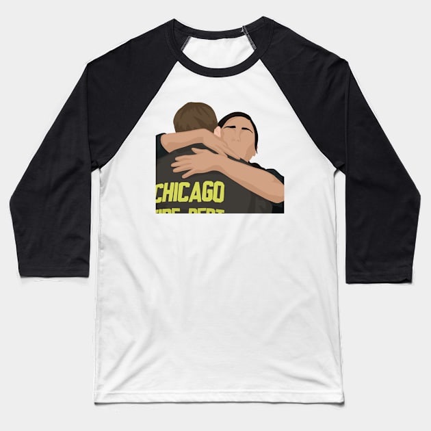 Dawsey | Chicago Fire Baseball T-Shirt by icantdrawfaces